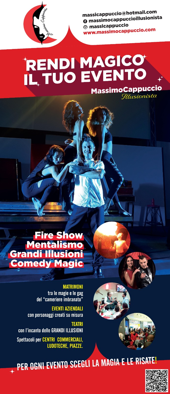 Locandina Rendi magico il tuo evento.